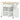 White Kitchen Cart - CharmyDecor