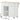 White Kitchen Cart - CharmyDecor