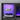 Black Electric Ultra Thin Heater Fireplace