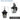 Black Aluminum Large Outdoor Wall Light