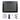 Black Electric Ultra Thin Heater Fireplace