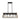 Oak 5-Light Metal Farmhouse Pendant Light