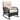 3-Pieces Wicker Conversation Rocking Chair Set