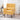 Yellow Upholstered Foam Filled Accent Chair