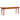 Natural Walnut Solid Wood Rattan Bench