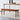 Natural Walnut Solid Wood Rattan Bench