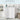 Modern White Ceramic Sink Bathroom Vanity