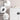 29.9" White Rectangular Bathroom Vanity Cabinet