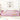 77.6" Pink Full Size Bed Floor With Safety Guardrails For Kids