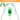 45.6" Green Toddler Folding Metal Swing Set With Safety Harness