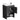 23.6" Black Freestanding Bathroom Vanity Cabinet