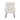 25.9" Beige Upholstered Lounge Glider Chair
