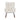 25.9" Beige Upholstered Lounge Glider Chair