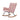 25.9" Pink Boucle Upholstered Rocking Chair