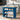 Sliding Fluted Glass Doors Kitchen Island 