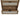 Modern Walnut Particle Board 3-Drawer Cabinet