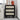 Black Engineered Rattan Particle Board Cabinet