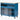 Sliding Fluted Glass Doors Kitchen Island 
