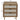 Modern Walnut Particle Board 3-Drawer Cabinet