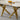 Modern Faux Marble Rectangular Dining Table