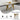 Modern Faux Marble Rectangular Dining Table