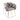 Gray Velvet Single Sofa Accent Chair