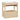 Natural Open Storage Shelf Bathroom Vanity