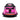 29.1" Pink Bumper Car For Kids With Anti-collision Padding Five-point Safety Belt