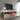 19" Antique Black Built-in Electric Fireplace