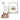4 in 1 Coffee Toddler Slide and Swing Playset With Freestanding Slide