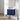 23.6" Blue Wall Mounted Bathroom Vanity