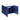 23.6" Blue Wall Mounted Bathroom Vanity