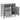 36'' Modern Grey Freestanding Bathroom Vanity