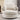 Beige Oversize Round Comfy Chair- CharmyDecor 