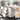 White Kitchen Cart - CharmyDecor