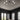 31" Cotemporary Black Semi-Flush Ceiling Light