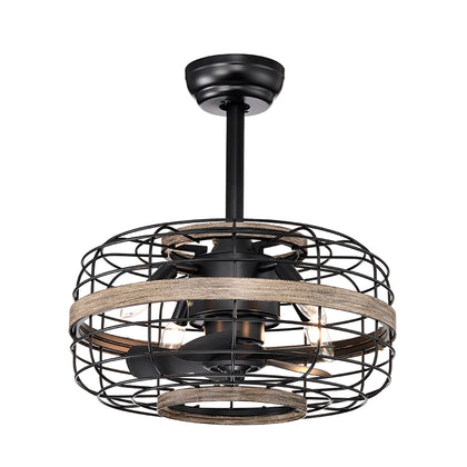 Caged Ceiling Fan - CharmyDecor