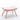 21.4" Wooden Pink Step Ottoman