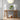 white tabletop lighting with drum shade