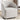 25" Grey Round Velvet Swivel Accent Barrel Chair with Black Base