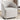 25" Grey Round Velvet Swivel Accent Barrel Chair with Black Base