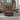 23" Large Brown Chenille Power Lift Recliner Chair with 8-Point Vibration Massage and Lumbar Heating