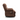 23" Large Brown Chenille Power Lift Recliner Chair with 8-Point Vibration Massage and Lumbar Heating