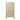 23" Natural Rattan Shoe Rack 