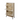 23" Natural Rattan Shoe Rack 
