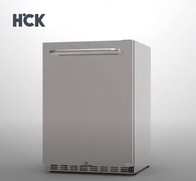 6.53 Cu ft Stainless Steel Refrigerator 230 Cans | HCK - Cool