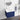 24" Blue Floating Bathroom Vanity with White Porcelain Sink