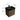 24" Dark Oak Floating Bathroom Vanity with Black Sink & 2 Drawers