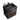 24 Walnut Floating Bathroom Vanity with Black Sink Storage