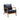 Black Accent Chair 